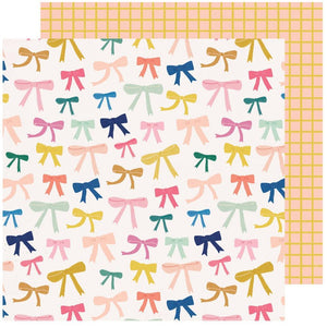 Scrapbooking  Maggie Holmes Sweet Story Double-Sided Cardstock 12"X12" - Ponytail Paper 12x12
