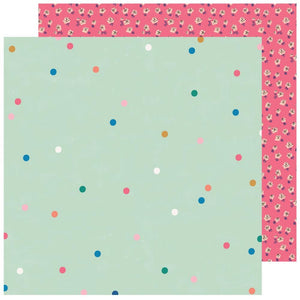 Scrapbooking  Maggie Holmes Sweet Story Double-Sided Cardstock 12"X12" - Sparkle Paper 12x12