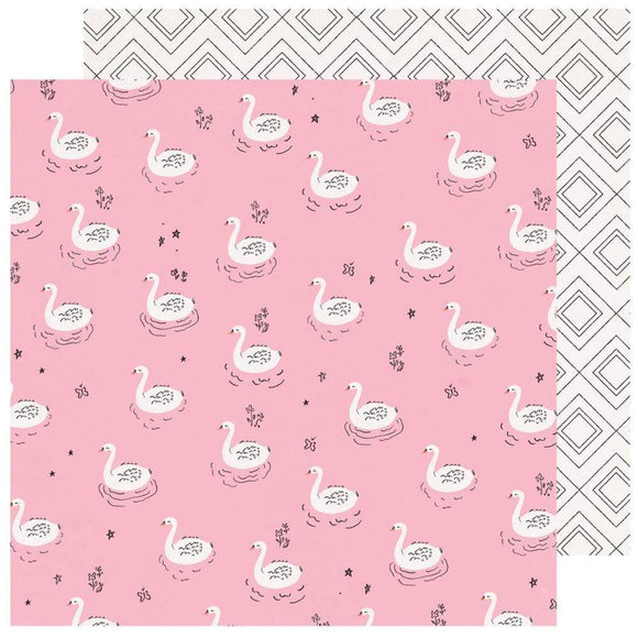 Scrapbooking  Maggie Holmes Sweet Story Double-Sided Cardstock 12