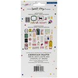 Scrapbooking  Maggie Holmes Sweet Story Ephemera Die-Cuts 40/Pkg Cardstock & Acetate Paper 12x12
