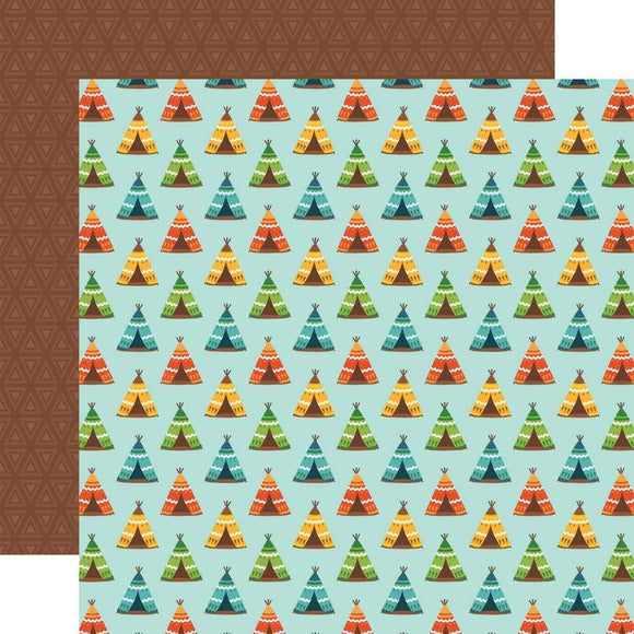 Scrapbooking  Summer Adventure Double-Sided Cardstock 12