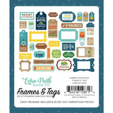 Scrapbooking  Summer Adventure Ephemera Frames & Tags Paper 12x12