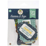 Scrapbooking  Summer Adventure Ephemera Frames & Tags Paper 12x12