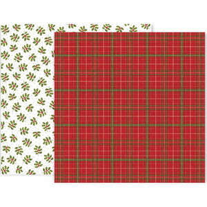 Scrapbooking  Together For Christmas Double-Sided Cardstock 12"X12" - Paper No:10 Paper 12x12