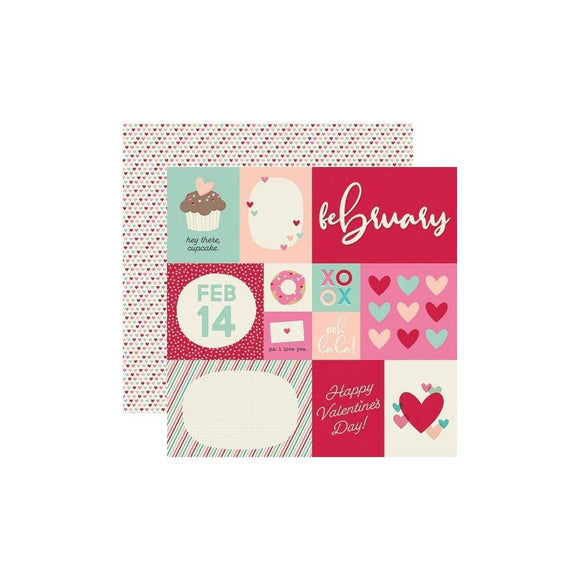 Scrapbooking  Best Year Ever Double-Sided Cardstock 12