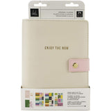 Scrapbooking  Heidi Swapp Personal Planner 6"X10" Art Walk - Monthly Blank Pages Paper Pad