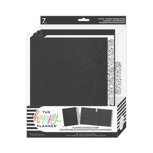 Scrapbooking  Happy Planner Classic Planner Storage Cover 10"X7.25" Black & Dots planner