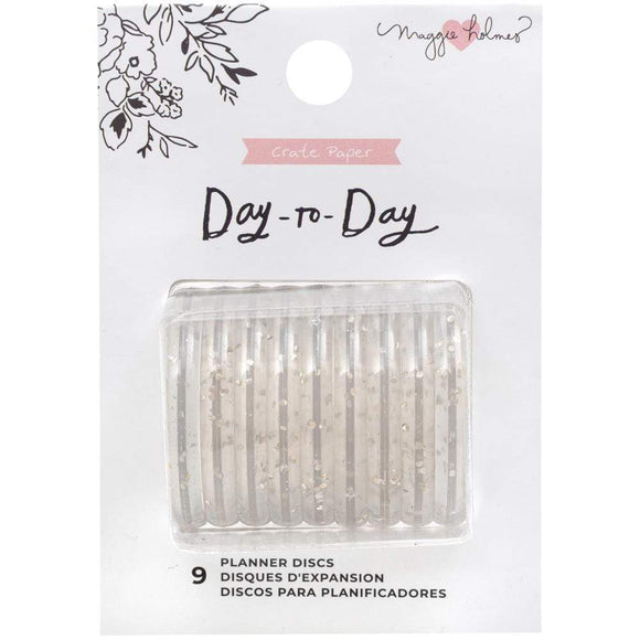 Scrapbooking  Maggie Holmes Day-To-Day Planner Discs 2.75