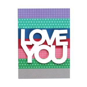 Scrapbooking  All My Heart - Love You Acrylic Puffy Stickers