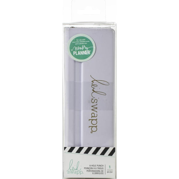 Scrapbooking  Heidi Swapp Memory Planner 6-Hole Punch Color Fresh Embellishments