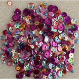 Scrapbooking  28 Lilac Lane Tin W/Sequins 40g - Mixed Berry sequins