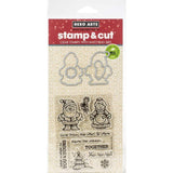 Scrapbooking  Hero Arts From The Vault Stamp & Cut Mr. & Mrs. stamp
