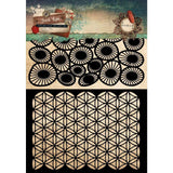 Scrapbooking  Studio Light Just Lou Exploration A4 Stencil NR. 04 stamp