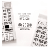 Scrapbooking  Elles Studio - Mini Dated Stamp kit