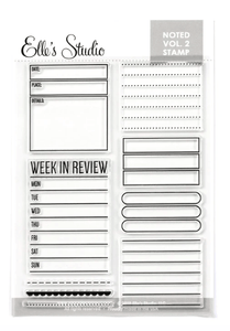 Scrapbooking  Elles Studio - Noted Vol. 2 Stamp kit