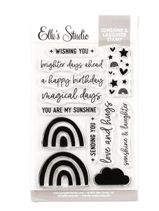 Scrapbooking  Elles Studio - Sunshine & Laughter Stamp kit