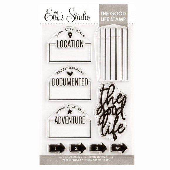 Scrapbooking  Elles Studio - The Good Life Stamp kit