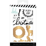 Scrapbooking  Heidi Swapp Winter Wonderland Stamp & Die Set 11/Pkg Paper 12x12