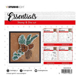 Scrapbooking  Studio Light Essentials Stamp & Die Set - Basic 49 Stamps