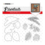 Scrapbooking  Studio Light Essentials Stamp & Die Set - Basic 49 Stamps