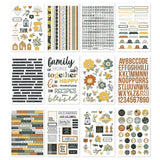 Scrapbooking  **COMING SOON***Simple Stories Sticker Book 12/Sheets Hearth & Home, 652/Pkg stickers
