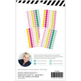 Scrapbooking  Heidi Swapp Memory Planner Reinforcer Stickers 240/Pkg Color Fresh stickers