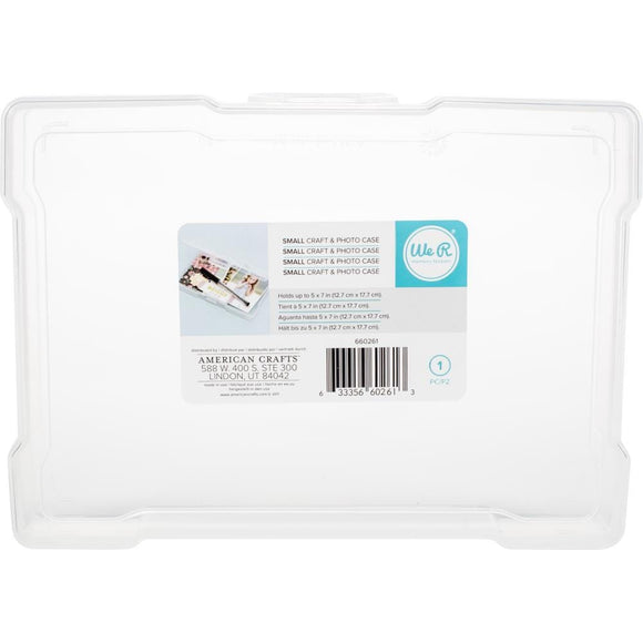 Scrapbooking  We R Memory Keepers Craft & Photo Translucent Plastic Storage 5