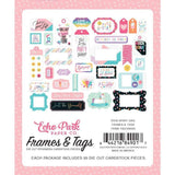 Scrapbooking  Teen Spirit Girl Cardstock Ephemera 33/Pkg Frames & Tags