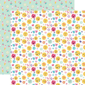 Scrapbooking  Teen Spirit Girl Double-Sided Cardstock 12"X12" - Express Yourself