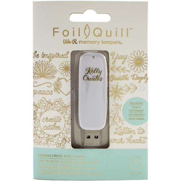 Scrapbooking  We R Memory Keepers Foil Quill USB Artwork Drive - Kelly Creates tools