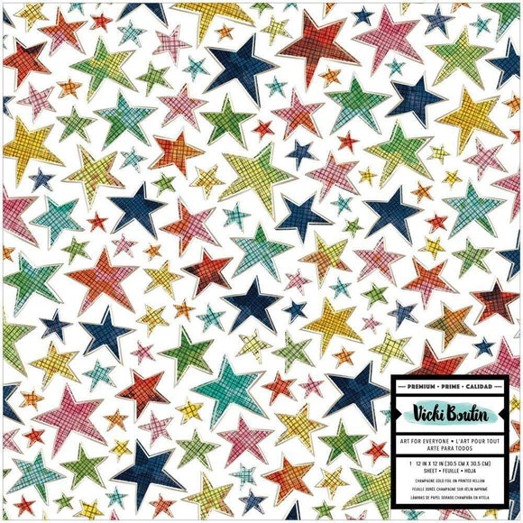 Scrapbooking  Vicki Boutin Let's Wander Specialty Paper 12