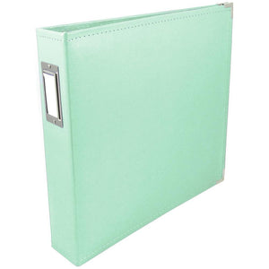 Scrapbooking  We R Classic Leather D-Ring Album 12"X12" Mint