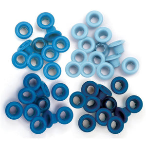 Scrapbooking  We R Memory Keepers Standard Eyelets - Blue