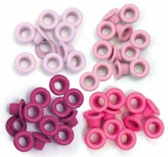 Scrapbooking  We R Memory Keepers Standard Eyelets - Pink Pack