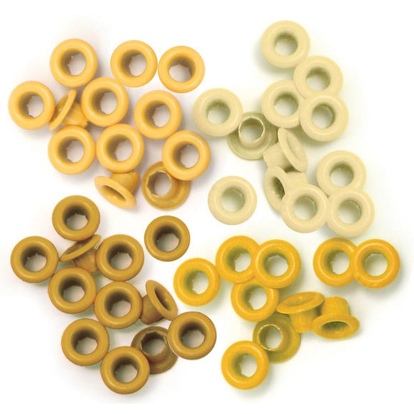 Scrapbooking  We R Memory Keepers Standard Eyelets - Yellow