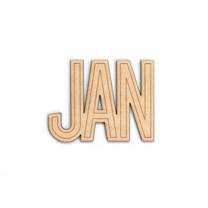 Scrapbooking  January Wood Veneer wood veneers