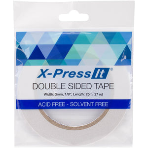 Scrapbooking  X-Press It Double-Sided Tape 3mm .125"X27yd