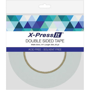 Scrapbooking  X-Press It Double-Sided Tape 6mm .25"X55yd