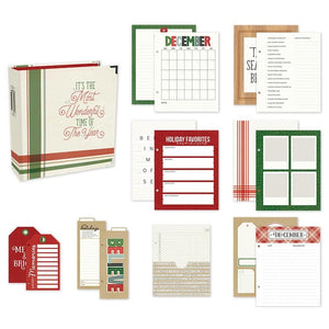 Scrapbooking  Simple Stories Sn@p! Binder 6"X8" Hearth & Holiday 6"x8" Albums