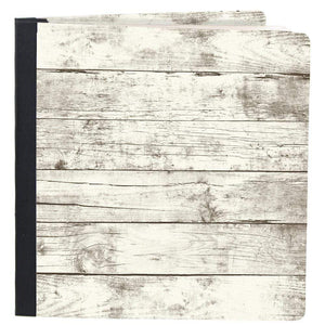 Scrapbooking  Simple Stories Sn@p! Flipbook 6"X8" - Whitewashed Wood albums