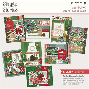 Scrapbooking  Simple Stories Simple Cards Card Kit Hearth & Holiday cards