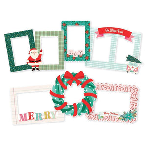 Scrapbooking  Simple Stories Mix & A-Mingle Chipboard Frames 6pk chipboards