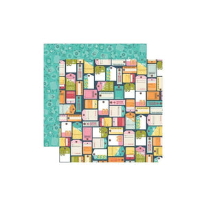Scrapbooking  Going Places Double-Sided Cardstock 12"X12" - On Our Way Embellishments