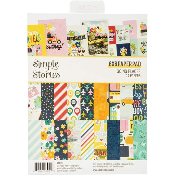 Scrapbooking  Going Places Double-Sided Paper Pad 6