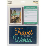 Scrapbooking  Going Places Sn@p! Card Pack 72/Pkg Embellishments