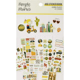 Scrapbooking  Going Places Stickers 4"X6" 12/Pkg Embellishments