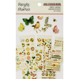 Scrapbooking  Simple Vintage Garden District Stickers 4"X6" 12/Pkg Embellishments