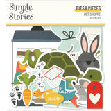 Scrapbooking  Pet Shoppe Bits & Pieces Die-Cuts 49/Pkg Ephemera