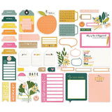 Scrapbooking  Simple Stories Good Stuff Bits & Pieces Die-Cuts 43/Pkg Journal ephemera