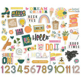 Scrapbooking  Simple Stories Good Stuff Bits & Pieces Die-Cuts 63/Pkg ephemera